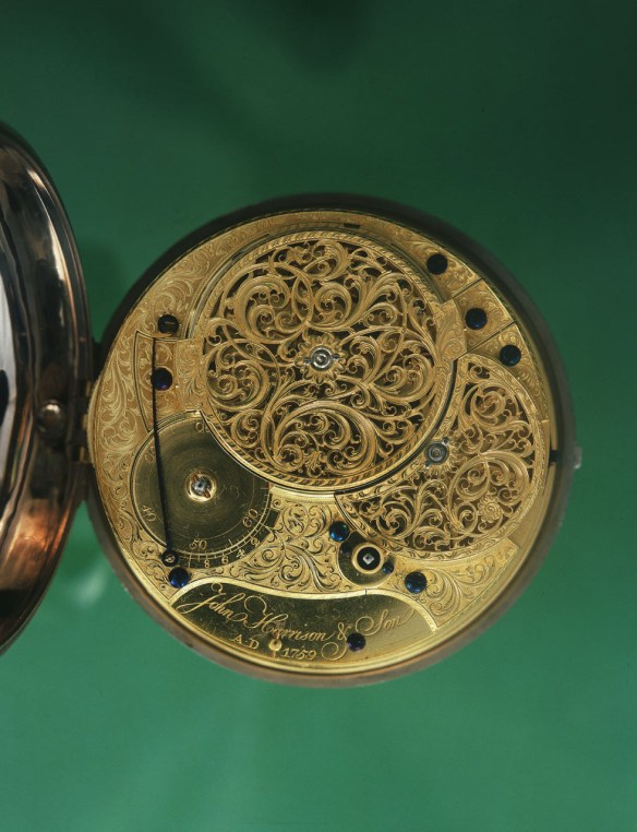 Harrison's H-4, the back of the movement.